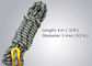 Outdoor Braided Climbing Hiking Camping Guy Ropes 50ft/100ft Reflective