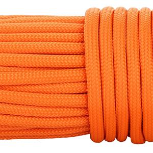 8mm Nylon Magnet Fishing Rope 65 Feet Safety Rope With Carabiner 0