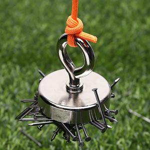 8mm Nylon Magnet Fishing Rope 65 Feet Safety Rope With Carabiner 6