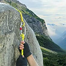 Polyamide Outdoor Climbing Ropes Static 9mm 12mm 0