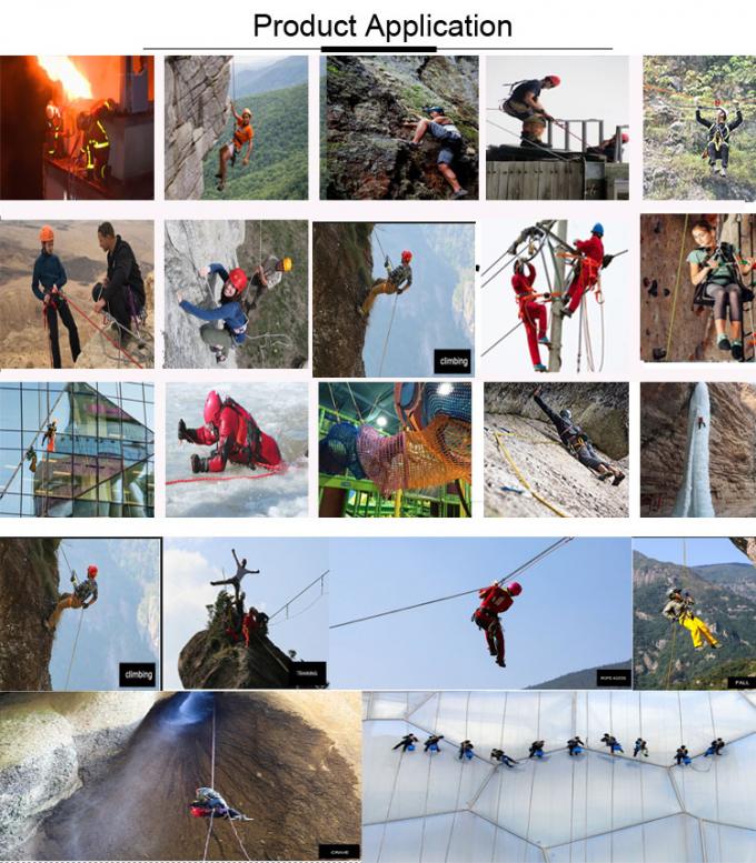 Nylon Rock Climbing Rappelling Rope 12mm Static Rope Outdoor Use 0