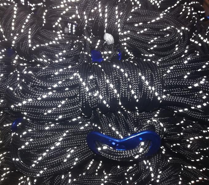 4mm 5/32inch 8 Strand Reflective Tent Rope Nylon Paracord 100ft 1 Bundle 0