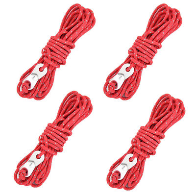 Windproof Nylon Pulling Rope Rock Climbing Safety Rope 50ft/100ft