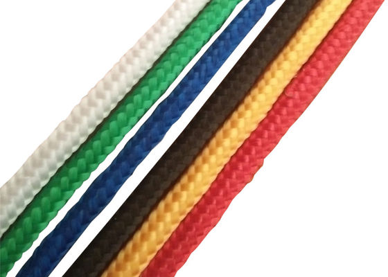 UV Resistance 4mm-20mm Polyester Braided Polypropylene Rope For Anchor