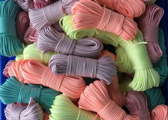 Customized 4mm 5mm Braided Nylon Cord Polyester Rope Reflective