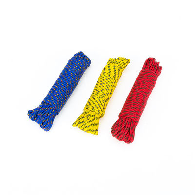 4mm/20M Braid Polypropylene Reflective Tent Rope For Camping