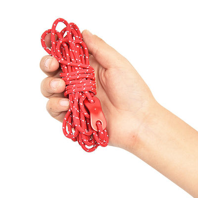 Windproof Nylon Pulling Rope Rock Climbing Safety Rope 50ft/100ft